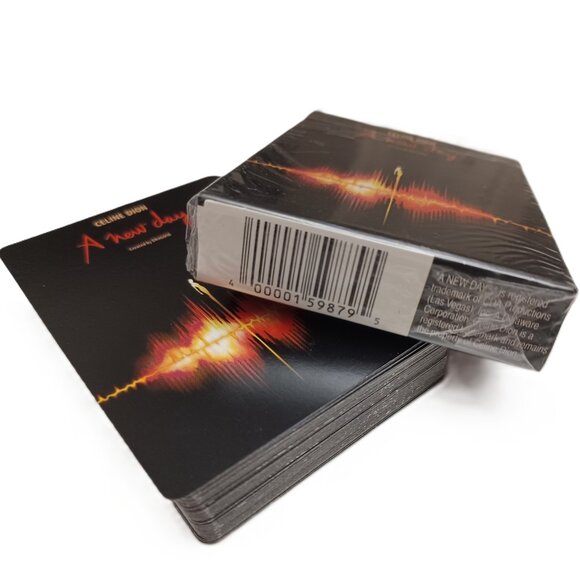 Celine Dion Limited Ed Collector A New Day Celine Dion Collectible Playing Cards - Picture 8 of 8